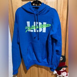 Tipsy Made in the USA Long Beach Island NJ super cozy Hoodie size L unisex